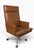 Vintage Swivel Leather Desk Chair Attributed to Mueller Furniture C. 1970's For Sale - Image 10 of 11