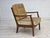 Wood Danish Armchair in Furniture Wool and Beech Wood, 1960s For Sale - Image 7 of 18