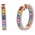 2010s Natural multi sapphire earrings in 18k gold For Sale - Image 5 of 18