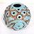 Mid-Century Modern Mid-Century Modern Italian Sgraffito Turquoise Ceramic Tulipiere Vase by Saca For Sale - Image 3 of 10