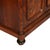 An exceptional italian late umbertino dressing cabinet crafted in solid walnut and richly figured walnut burl, retaining...