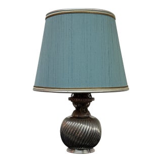 Early 20th Century Rowan, Evans & Sons Converted Kerosene Lamp For Sale