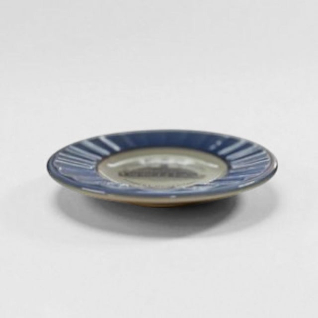 Mid-Century Modern Navy Commemorative Plate from Royal Copenhagen, Denmark, 1972 For Sale - Image 3 of 6
