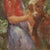 1950s Italian Artist, Girl with a Calf, Mid-20th Century, Oil on Board For Sale - Image 5 of 13