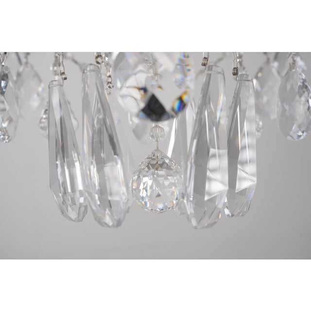 Late 20th Century French Style Twelve Light Crystal Chandelier For Sale - Image 10 of 15