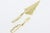 Modern Vintage Brass Hand Wrought Sculptural Serving Pieces Pair of 1980's For Sale - Image 3 of 7
