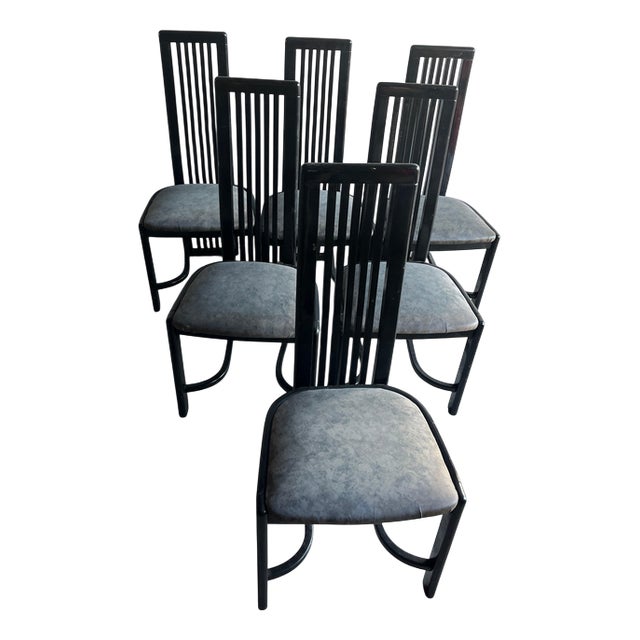 Vintage Dining Chairs, Set of 6 For Sale
