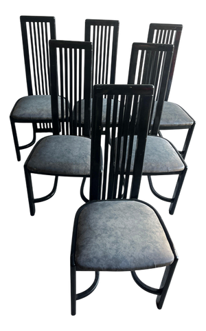 Vintage Dining Chairs, Set of 6