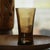 Glass Vintage Anchor Hocking Linden Mocha Tawny Brown Glass Flared Tumblers – 16oz, Retro Mid-Century Style For Sale - Image 7 of 18