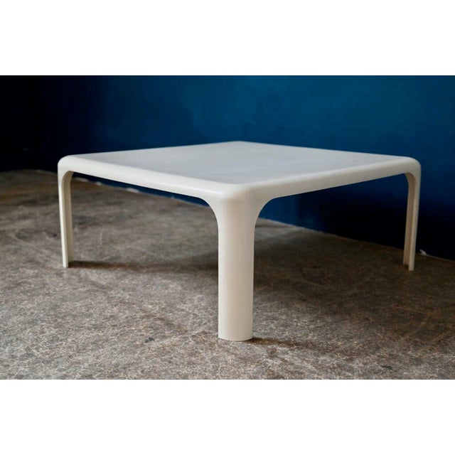 Vico Magistretti drew the lines, Artemide published it in Milan! This coffee table with clean organic lines is a great...
