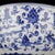 1990s Vintage Blue & White Dragon Stem Bowl For Sale - Image 5 of 9