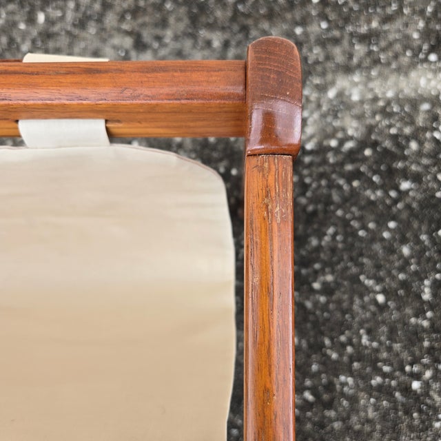 1970s Danish Mid Century Modern Teak Magazine Rack Side Table by Brdr. Furbo For Sale - Image 9 of 14