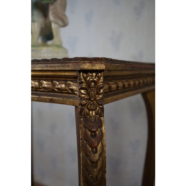 Wood Classicist Louis XVI Side Table For Sale - Image 7 of 9