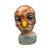 1970s Signed Studio Art Pottery Surrealist Bird Mask Figural Ceramic Bust For Sale