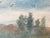 1950s Vintage Original Impressionist Watercolor Landscape Painting Circa 1950 For Sale - Image 5 of 9