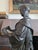 Antique 19th Century Bronze Statue Sculpture Medieval Figure Holding Scrolls For Sale - Image 9 of 18