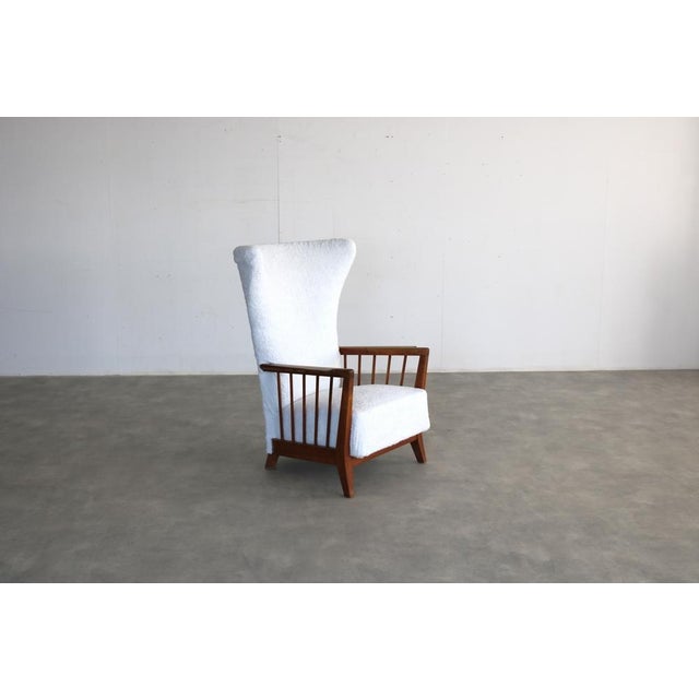 Mid-Century Modern Vintage Danish Armchair, 1960s For Sale - Image 3 of 14