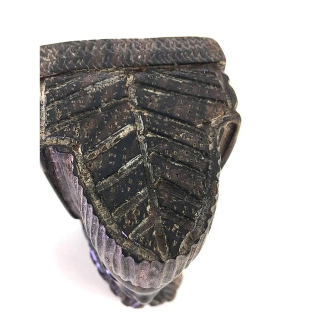 Brown Rosewood Bookends, 1930, Set of 3 For Sale - Image 8 of 11