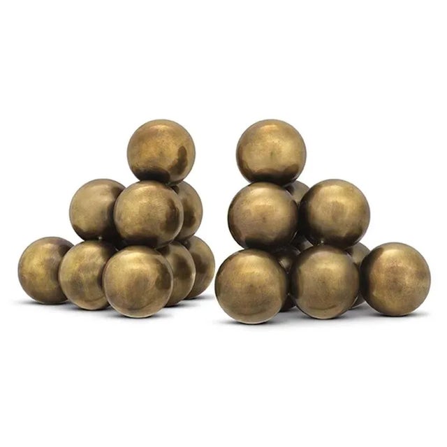 Bolla Bookends from PC Collection, Set of 2 For Sale - Image 6 of 6