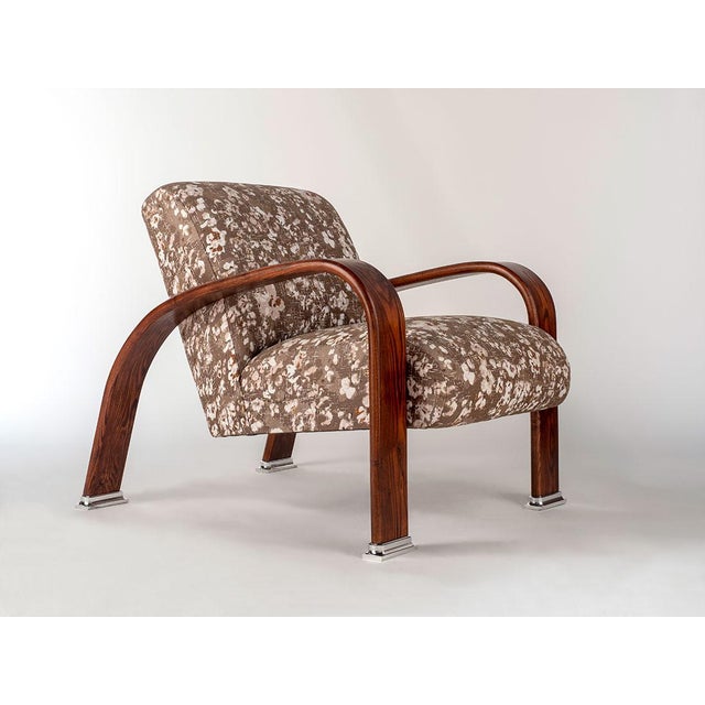 Enrico Bartolini Flowers Lounge Chair For Sale - Image 6 of 6