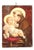 Dante Carnelli, Saint Anthony of Padua with Jesus, Oil Painting on Canvas, Framed For Sale