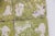 18th Century 18th Century Set of Four Green Spongeware Tiles, Portuguese For Sale - Image 5 of 12