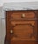 Walnut Bedside Cabinets with Marble Tops, 1890s, Set of 2 For Sale - Image 6 of 12