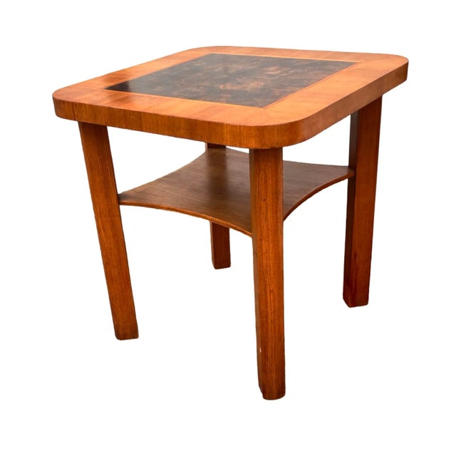 Square Art Deco Coffee Table, Germany 1950s. For Sale - Image 4 of 11