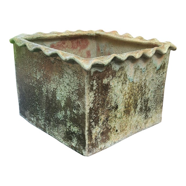 Raku Garden Pot For Sale