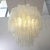 1980s Italian Opal Suspension Lamp in Murano Glass, 1980s For Sale - Image 5 of 12