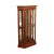 1990s Regency Style Cherry & Glass Illuminated Curio Display Cabinet For Sale - Image 13 of 13