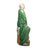 Chinese Large Antique Chinese Shiwan Crackle Glazed Luohan (Arhat) Pottery Figure, Early 20th Century, 19.6" For Sale - Image 3 of 10
