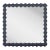 Fleur Home Audubon Bamboo Square Mirror in Hale Navy, 24x24 For Sale