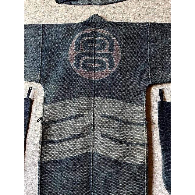 Rare Japanese Fireman's Four-Piece Assemble Meiji to Showa Period For Sale - Image 4 of 18