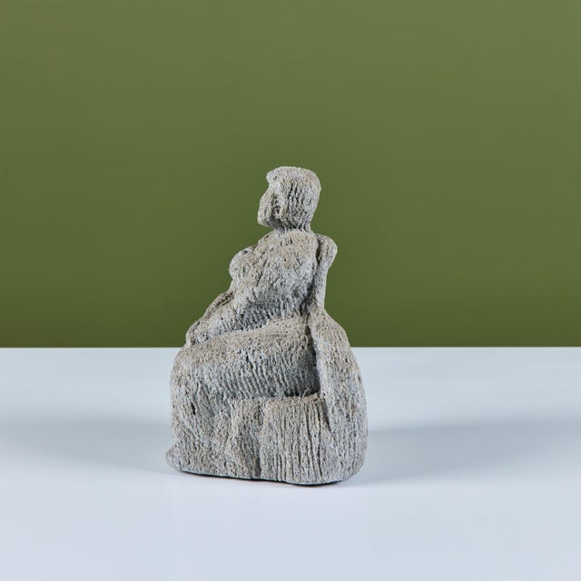 Stone Venus Pumice Stone Sculpture For Sale - Image 7 of 13