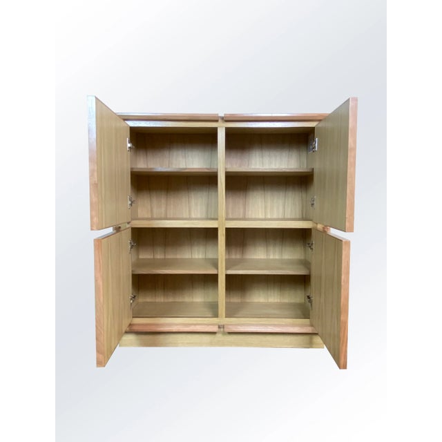 Tan Square Sideboard 2 by Mascia Meccani For Sale - Image 8 of 18