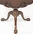 Wood Mid 20th Century Kittinger Shell Carved Chippendale Mahogany Tilt Top Table Ball & Claw "Rare" For Sale - Image 7 of 9