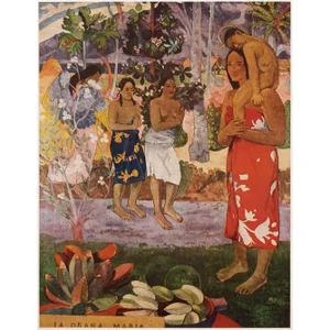 1950s After Paul Gauguin "La Orana Maria", First Edition Photogravure