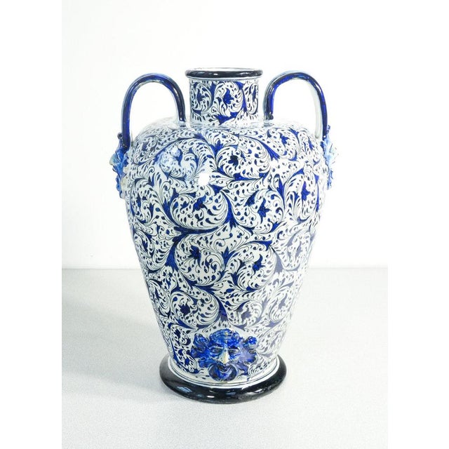 Ceramic Vase from Molaroni Pesaro, 1920s For Sale - Image 12 of 12