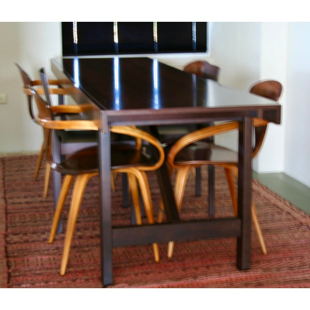 Mid 20th Century Plycraft "Pretzel" Bentwood Dining Chairs With Arms For Sale - Image 18 of 18