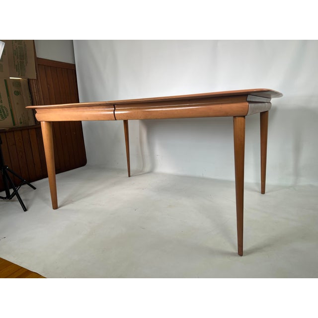 1950s Heywood Wakefield Champagne Finish Dining Table Chairish