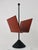 Italian Postmodern Magazine Rack in Leather by Porada Arredi, 1980s For Sale - Image 3 of 18