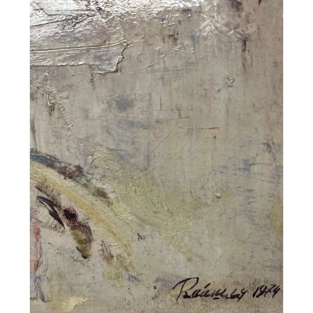 Leonid Vaichilia, Sled in the Snow, Oil Painting, 1974, Framed For Sale - Image 4 of 5