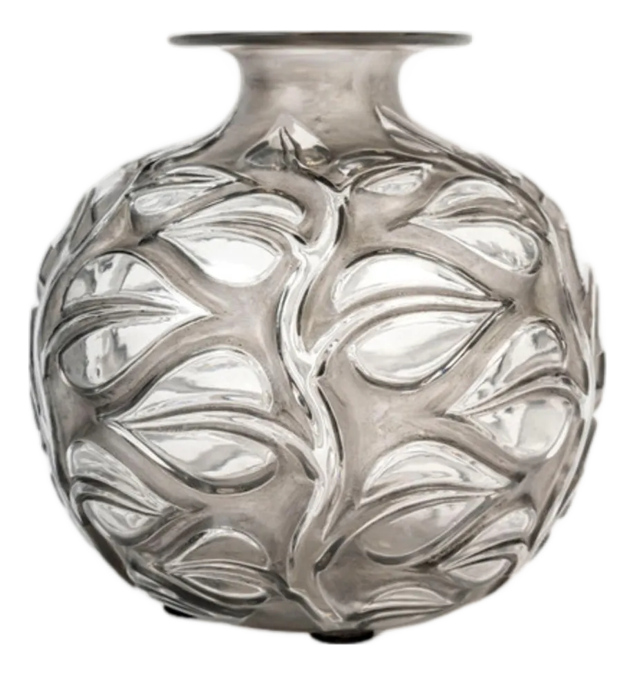 Vintage Sophora Vase by René Lalique, 1926 | Chairish