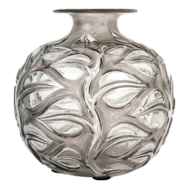 Vintage Sophora Vase by René Lalique, 1926 For Sale