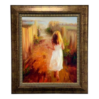 Prestige Arts "Summer Stroll" Giclee Print, Framed For Sale