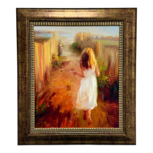 Prestige Arts "Summer Stroll" Giclee Print, Framed