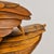 Brown Fine Vintage Woven Wicker Goose Basket With Removable Wooden Wing Topper For Sale - Image 8 of 17