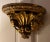 Antique 19th Century English Gilt Wood Wall Bracket Shelf With Carved Shell and Acanthus Leaves For Sale - Image 4 of 12