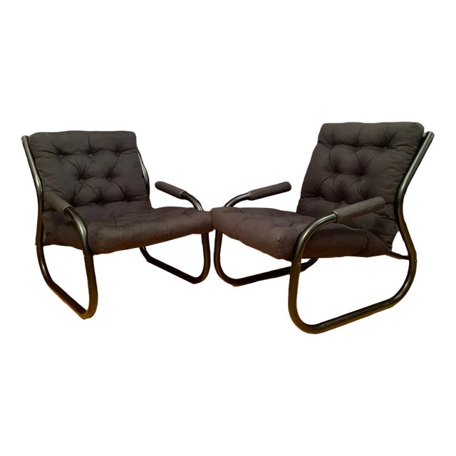 Set of Swedish Armchairs, 1970s For Sale